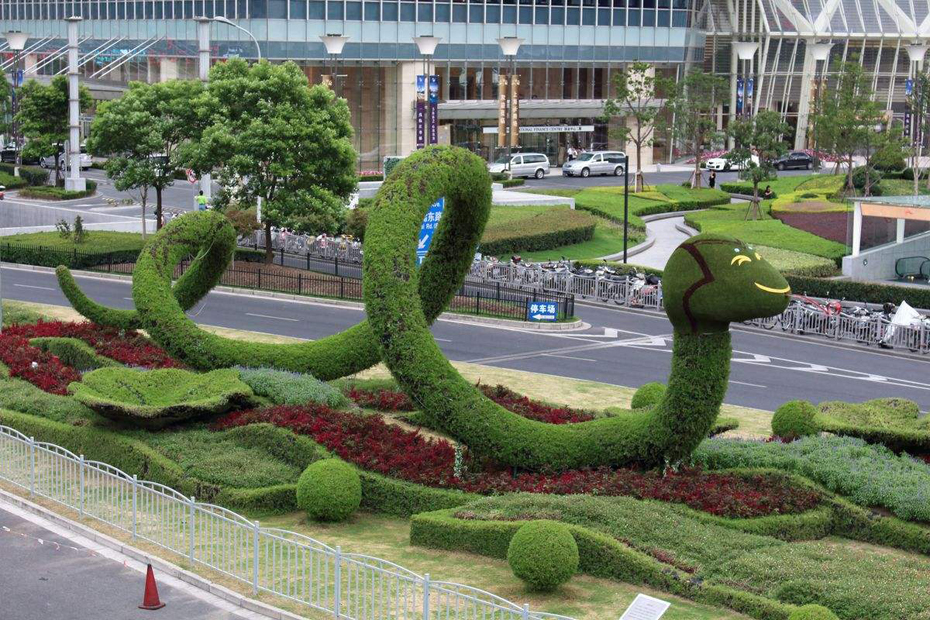 植物雕塑